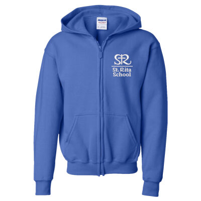 St. Rita Royals - Heavy Blend Youth Full-Zip Hooded Sweatshirt Thumbnail