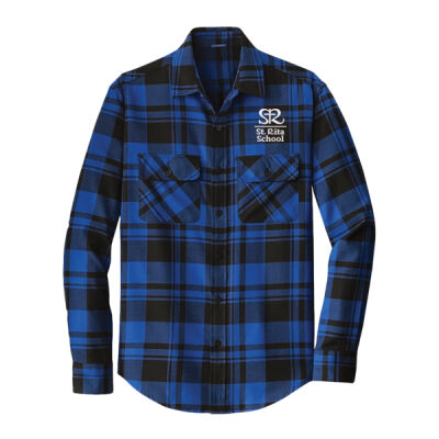 St. Rita Royals - Plaid Flannel Shirt Thumbnail