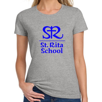St. Rita Royals - Ladies Heavy Cotton 100% Cotton T Shirt Thumbnail