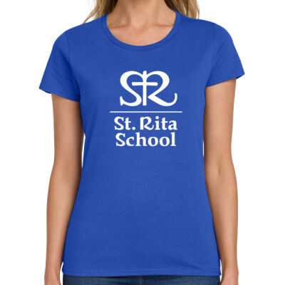 St. Rita Royals - Ladies Heavy Cotton 100% Cotton T Shirt Thumbnail