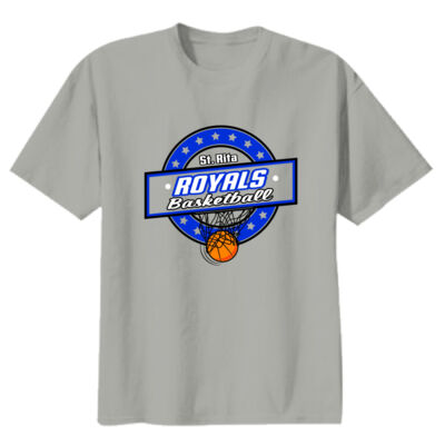 St. Rita Royals - Youth Heavy Cotton T-Shirt Thumbnail