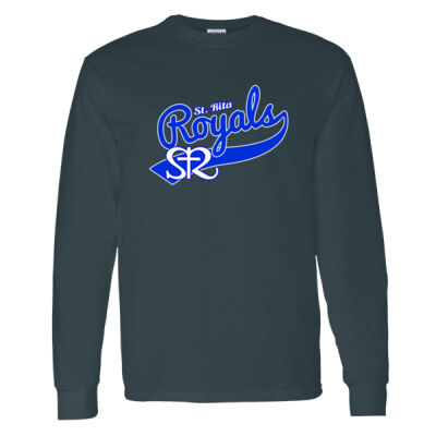 St. Rita Royals - Heavy Cotton 100% Cotton Long Sleeve T Shirt Thumbnail