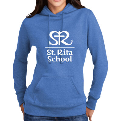 St. Rita Royals - Ladies Core Fleece Pullover Hooded Sweatshirt - LPC78H Thumbnail