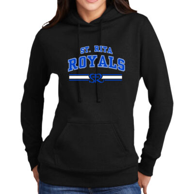 St. Rita Royals - Ladies Core Fleece Pullover Hooded Sweatshirt - LPC78H Thumbnail