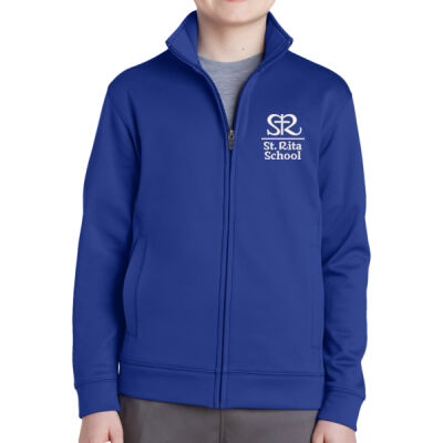 St. Rita Royals - Youth Sport Wick ® Fleece Full Zip Jacket Thumbnail