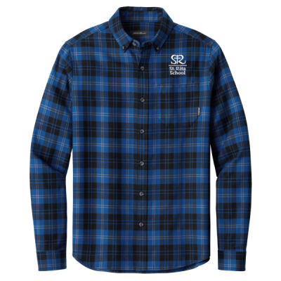St. Rita Royals - Long Sleeve Favorite Flannel Plaid Shirt Thumbnail