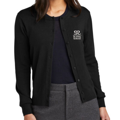 St. Rita Royals - Women's Washable Merino Cardigan Sweater Thumbnail
