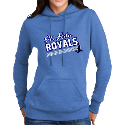St. Rita Royals - Ladies Core Fleece Pullover Hooded Sweatshirt - LPC78H Thumbnail
