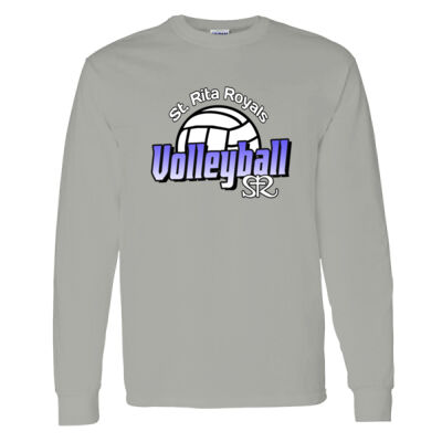 St. Rita Royals - Heavy Cotton 100% Cotton Long Sleeve T Shirt Thumbnail