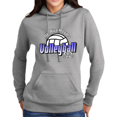 St. Rita Royals - Ladies Core Fleece Pullover Hooded Sweatshirt - LPC78H Thumbnail