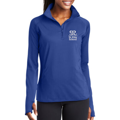St. Rita Royals - Ladies Sport Wick ® Stretch 1/4 Zip Pullover Thumbnail