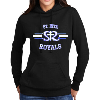 St. Rita Royals - Ladies Core Fleece Pullover Hooded Sweatshirt - LPC78H Thumbnail