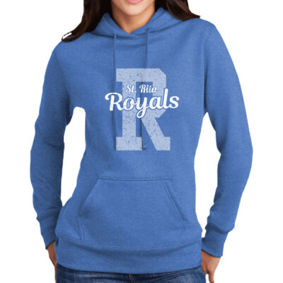St. Rita Royals - Ladies Core Fleece Pullover Hooded Sweatshirt - LPC78H Thumbnail