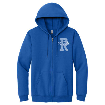 St. Rita Royals - Heavy Blend Full Zip Hooded Sweatshirt Thumbnail