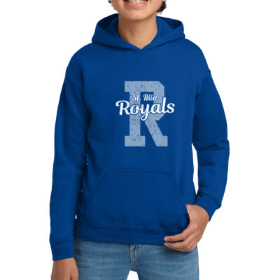 St. Rita Royals - Youth Heavy Blend Hooded Sweatshirt Thumbnail
