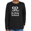 Youth Heavy Cotton 100% Cotton Long Sleeve T Shirt Thumbnail